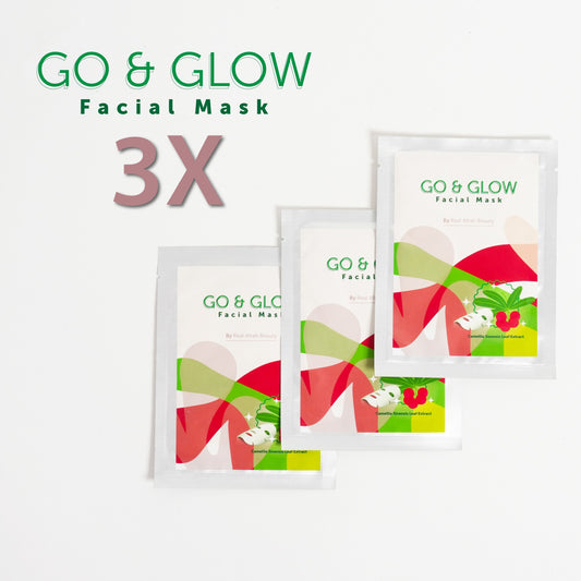 GO & GLOW Facial Mask 3 Pieces