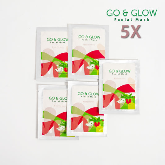 GO & GLOW Facial Mask 5 Pieces